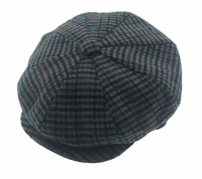 PEAKY Harris Tweed 8-Panel Schiebermütze Gatsby Newsboy Mütze Vintage Baker Boy Herren Woll Flatcap Retro Britischer Stil BRAUN-bLAU - Schweiz PEAKY Harris Tweed 8-Panel Schiebermütze Gatsby Newsboy Mütze Vintage Baker Boy Herren Woll Flatcap Retro Britischer Stil BRAUN-bLAU - Schweiz