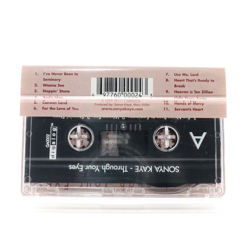Through Your Eyes by Sonya Kaye (Cassette Tape, 2000, Skyty Prod.) GA0002 Signed - Picture 2 of 6
