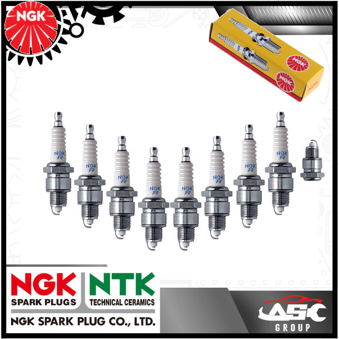 NGK Yellow Box Spark Plug - Stk No: 2423 - Part no: BPR5FS - x8