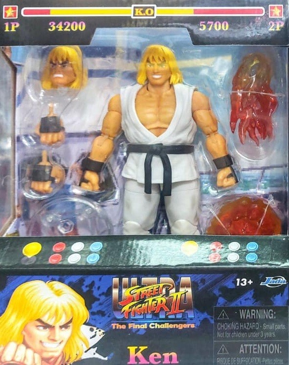 Ultra Street Fighter II Ken Player 2 The Final Challengers Figure