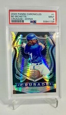 🔥 2020 Panini Chronicles Crusade #1 Bo Bichette PSA 9 - Hyper Pop 6 None Higher