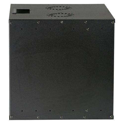 19 Zoll Wandgehäuse Netzwerkschrank Rack unmontiert 9HE Tiefe 600mm schwarz - Photo 4/13