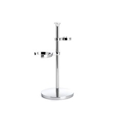 M HLE Chrome Shaving Set Stand for Purist Series Brushes  Razors