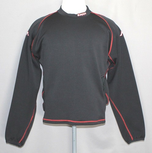 KAPPA Black/Red Long Sleeve Sweatshirt 