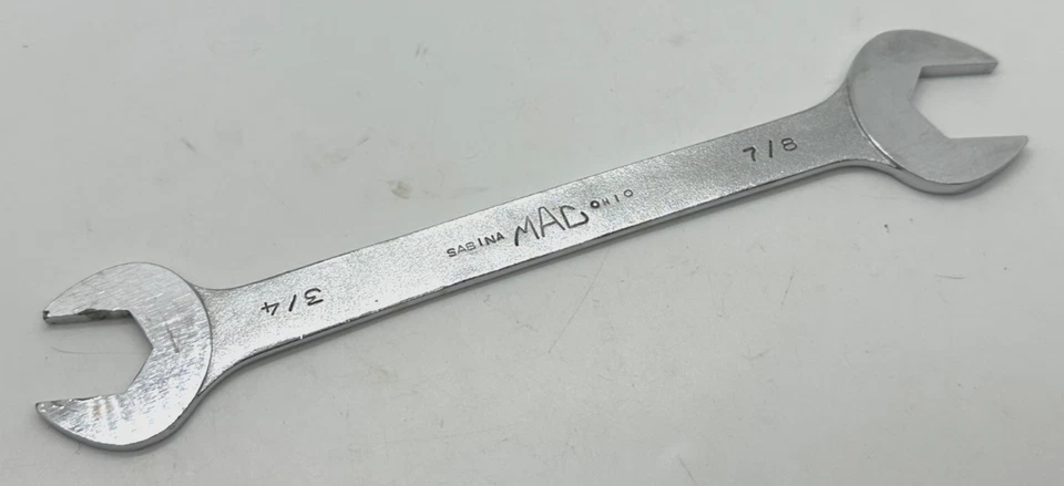 MAC Tools THIN Slim Wrench 3/4" 7/8" Low Torque Open End Low Profile 9.5" Long - Image 3 of 4