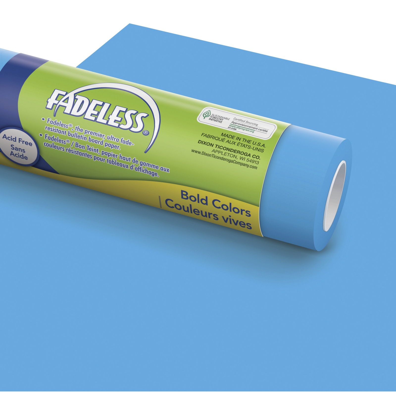 Fadeless Paper Roll, Brite Blue, 24 Inches x 60 Feet eBay