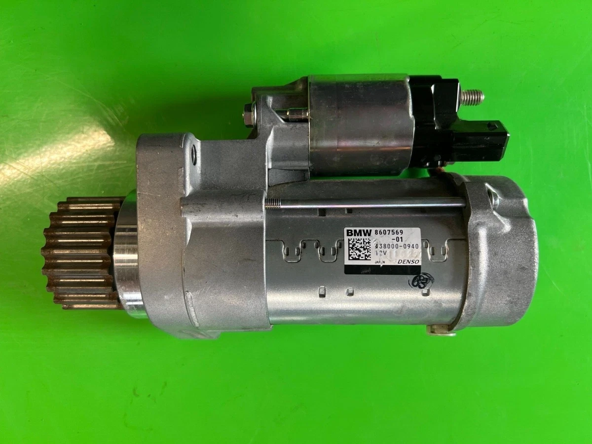 Genuine 2015- 2018 BMW X5 Hybrid Starter Belt Driven 12418607569 