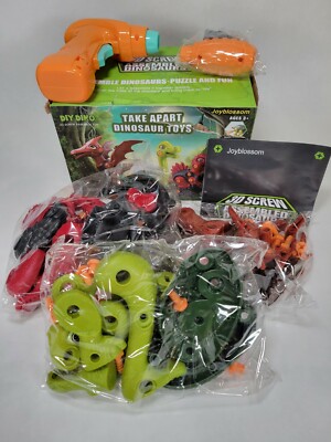 DIY Dino Build and Take Apart Dinosaur Toys For Toddlers Educational Learning