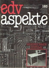 edv aspekte Heft 1 Rechnersysteme 6454 6491 6492 Moos Post Robotron 1983