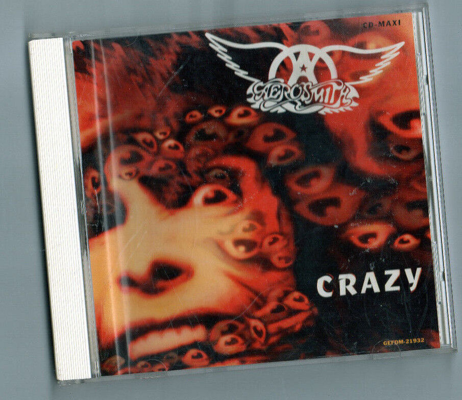 Crazy [CD Single] [Maxi Single] by Aerosmith (CD, May-1994, Geffen)