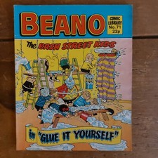 Beano Comic Library Number 71 - The Bash Street Kids in "Glue it Yourself"