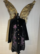 Black Velvet Indigo Moon Coat 10 12