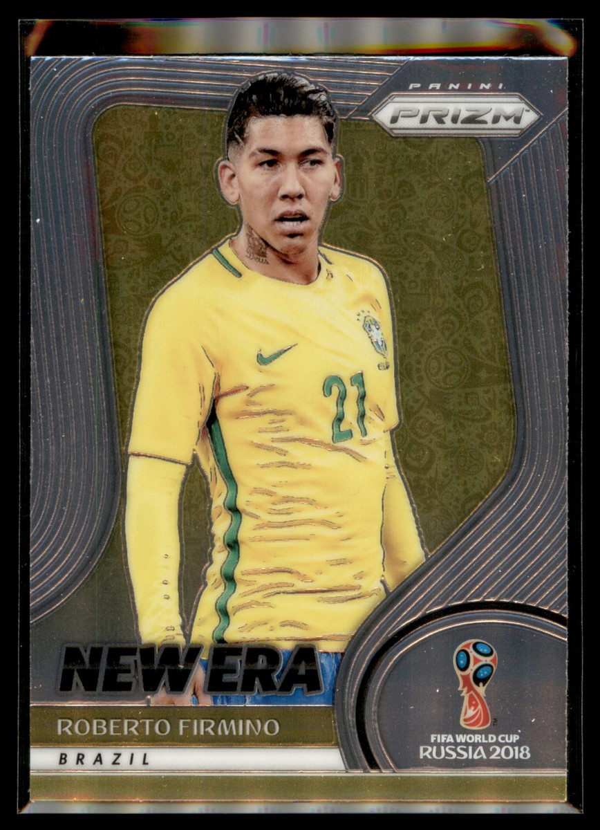2018 Panini Prizm World Cup Soccer New Era #NE-5 Roberto Firmino