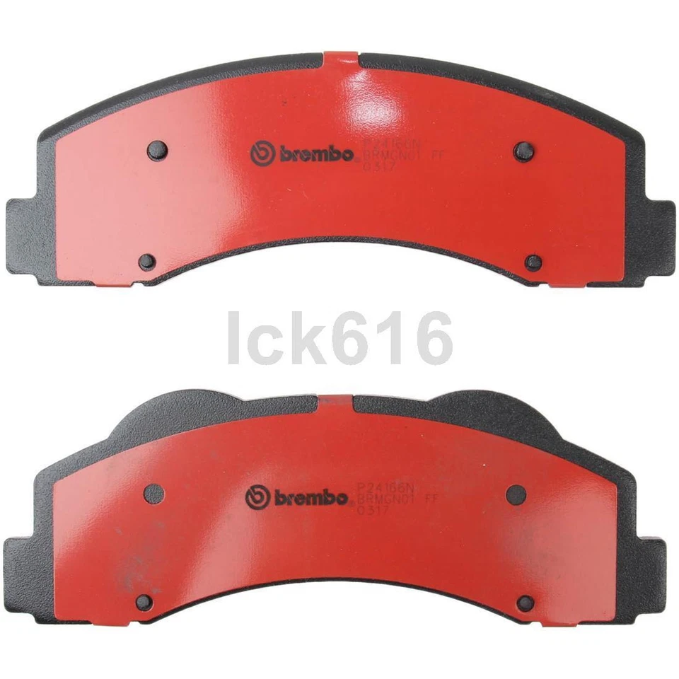 Kit de pastillas de freno delanteras Brembo de cerámica (4 piezas) para Ford Expedition 2010-2019 Foto 2 de 4