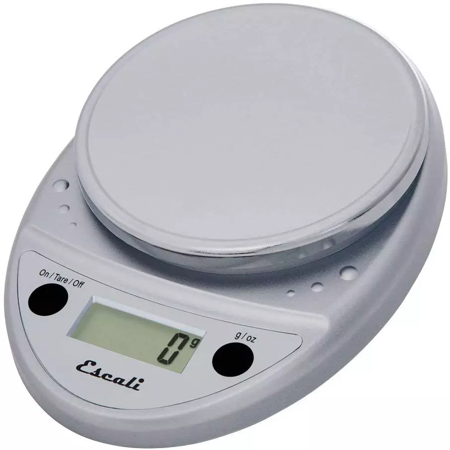 Escali Primo P115PL Precision Kitchen Food Scale For Baking And