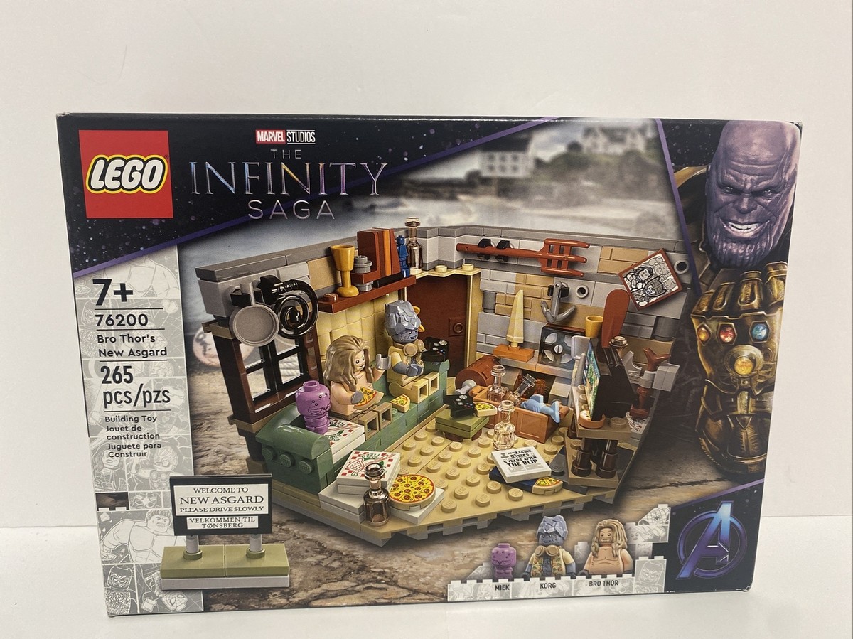 LEGO Marvel Super Heroes 76200: Bro Thor's New Asgard | Brand New