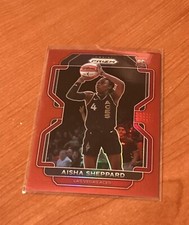 AISHA SHEPPARD 2022 WNBA Prizm Red Prizm /199