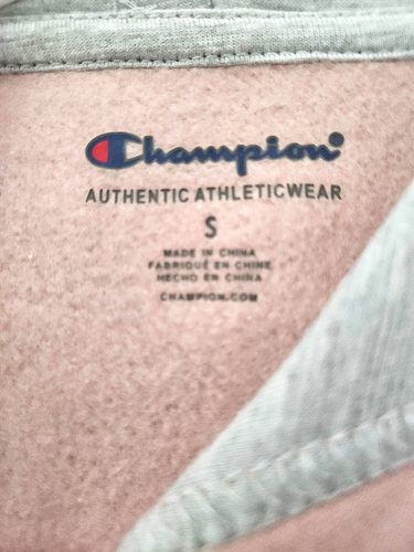 Champion Girls Pink Long Sleeve Graphic Logo Hoodie Size Girls small NWT - Picture 3 of 6