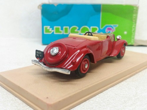 Eligor #1001 Citroen Traction AV Cabriolet 1938 1/43 Decouvert NIB - Picture 4 of 5