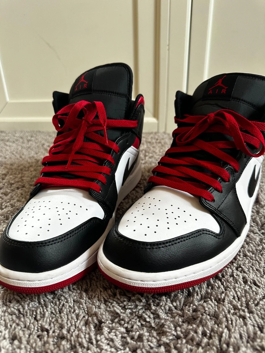 Las mejores ofertas en Jordan 1 Mid Gym Red Black White | eBay
