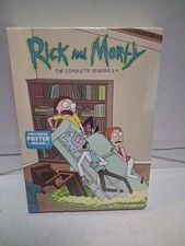 Rick and Morty: The Complete Seasons 1-4 DVD Brand New