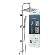 Regendusche | Duschsystem | Duschset ohne Armatur | Edelstahl | höhenverstellbar