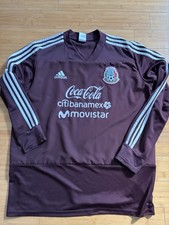 Adidas Mexico Climalite Training Top Jersey 2017-19 Long Sleeve Men’s XL