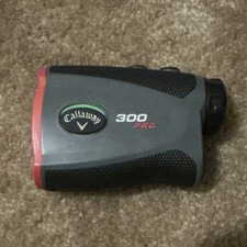 Callaway 300 Pro Laser Golf Rangefinder Gray Black Red Precision Distance Finder