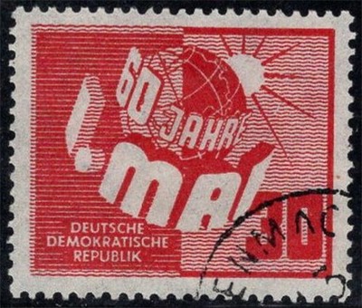 Deutschland DDR 1950 Mi. 250 gebraucht 100% 30 PF, Arbeitstag