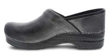 Dansko Professional Distressed Charcoal Women's Comfort Clogs - Size EU 36