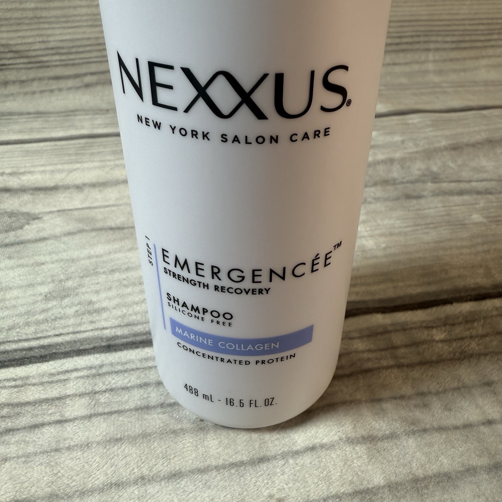 Nexxus Emergencee Reconstructive System Marine Collagen Shampoo 16.5oz Pump