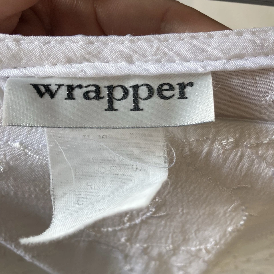 Falda de Colección Y2K Blanca con Ojales Volantes Juniors 11/12 Fairycore Sirena WHIMSY Oficina Foto 3 de 4