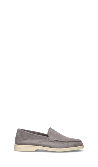 Nerofumo Mocassino Uomo Grigio Pelle Scamosciata 05CAM-GRI-A045897