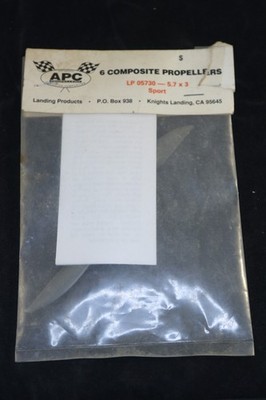 APC 5.7x3 Sport Composite Propeller   Vintage RC Airplane Part (1 Prop) LP 05730