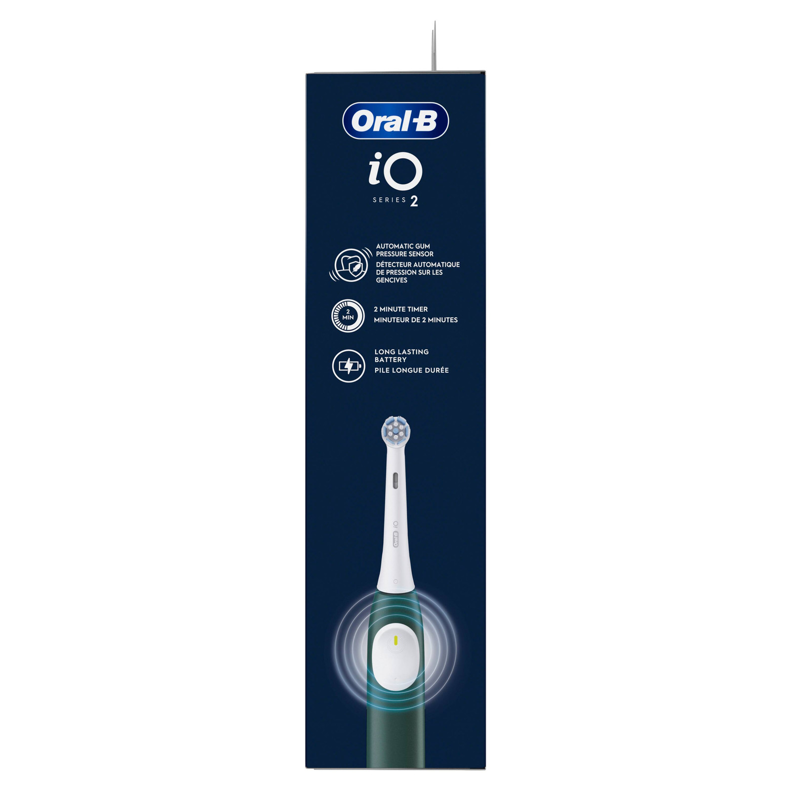 Набор для электрической зубной щетки Oral-B - iO2 с аккумулятором - Forest Green