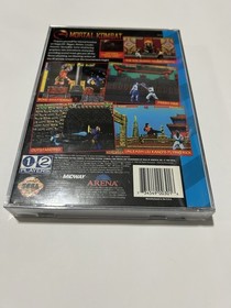 Mortal Kombat (Sega CD, 1993) TESTED CIB COMPLETE REGISTRATION CARD