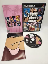 Grand Theft Auto: Vice City (Sony PlayStation 2 2002) CIB W/ Manual & Map Tested
