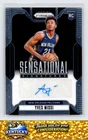 2024-25 Panini Prizm #SS-YMP Yves Missi Sensational Signatures