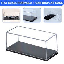 1:43 Clear Acrylic Case Display Box Anti-Dust For F1 Model Car Toy Showcase