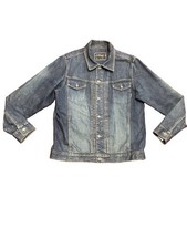 Vintage billabong Denim Jacket Xl 90s Made In USA Dark wash