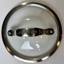 X Glass Replacement Lid for Anolon Hybrid Nonstick Saucepan, 7” ext. 6-1/4” int.
