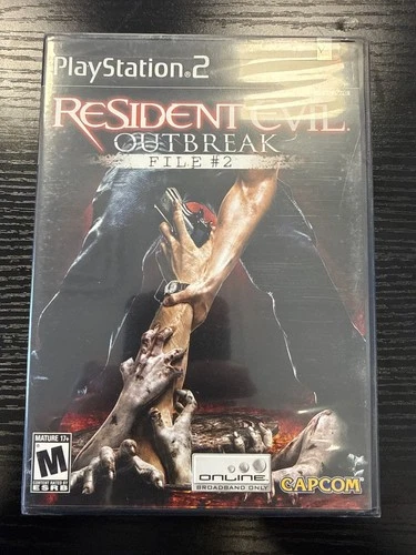 RESIDENT EVIL OUTBREAK FILE 2 - SONY PLAYSTATION 2 PS2 FACTORY SEALED