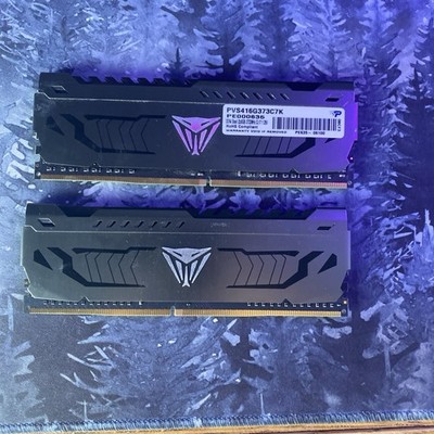 Patriot Viper Steel Memory Module 16GB DDR4 RAM (2x8GB) 16GB total