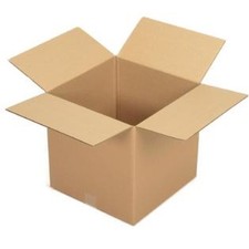 9 x 6 x 3" Corrugated Shipping Boxes 32 ECT Kraft - 4 Bundles of 25 100 Boxes 
