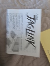 HTF JagLink  Atari Jaguar, Network Interface  Brand New Open Box,  Please Read!