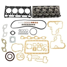 Complete Cylinder Head W/ Full Gasket Kit For Kubota Tractor
