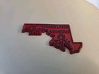 Vintage Maryland Souvenir Rubber Refrigerator Magnet — photo 1