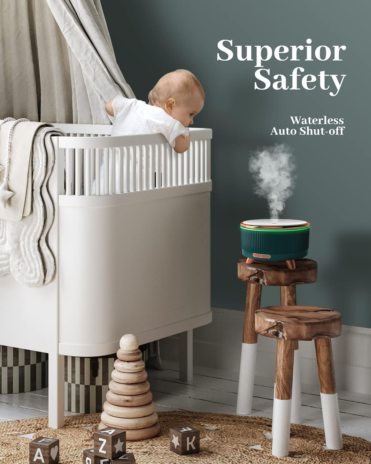 Essential Oil Diffuser for Home, Diffusers for Essential Oils Large Room, 500Ml  thumbnail 5