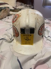 Vintage Authentic Bloody Harlan County Kentucky Underground Coal Helmet