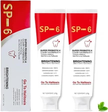 SP-6 Ultra Whitening Toothpaste,Super Probiotic-6 Bright White Toothpaste, Sp6
